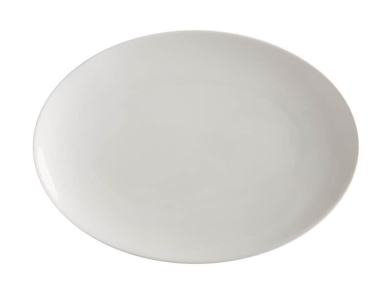 Maxwell Williams White Basics Oval Plate 30x22cm