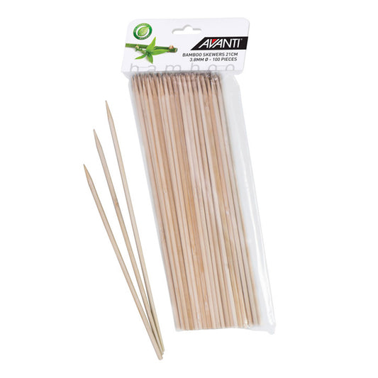 Avanti Bamboo Skewers 25cm Pack of 100Pieces