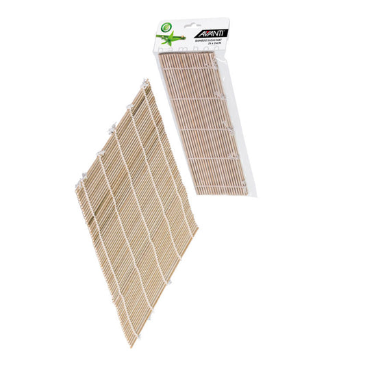 Avanti Bamboo  Sushi Mat Square 24cm