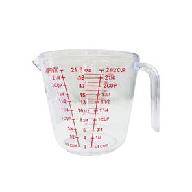 Measure Jug 600ml 2.5 cup Plastic Avanti