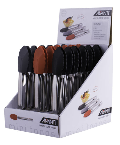 Avanti Mini Tong Silicone Tip Assorted Colors