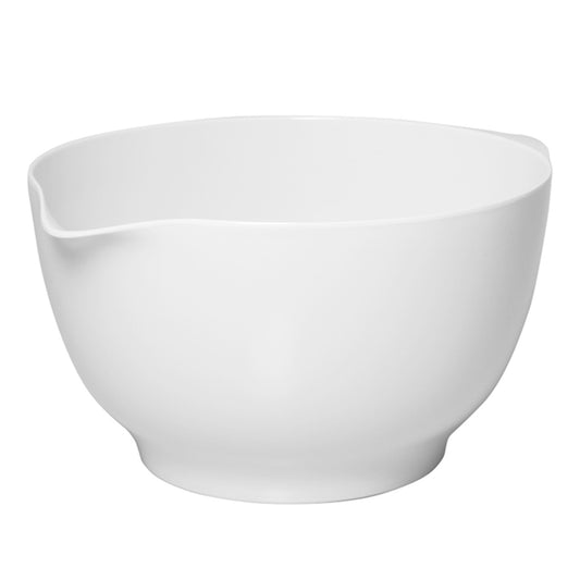 Avanti Mixing Bowl White Pouring Lip 21cm