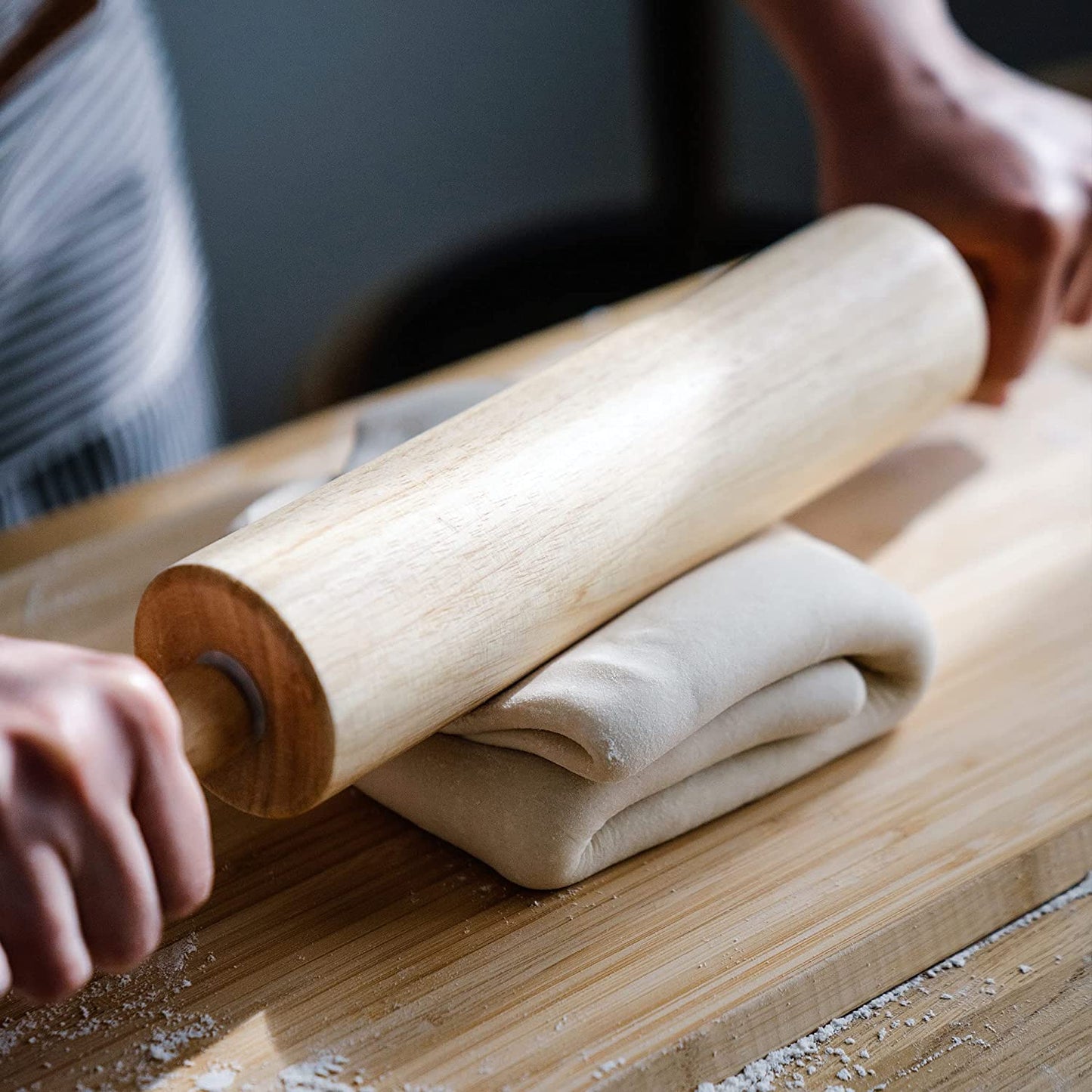 Avanti Rolling Pin Rubberwood 43cm