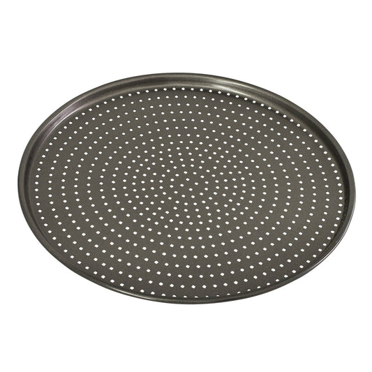 Bakemaster Pizza Crispier Holes Non Stick Round 32cm