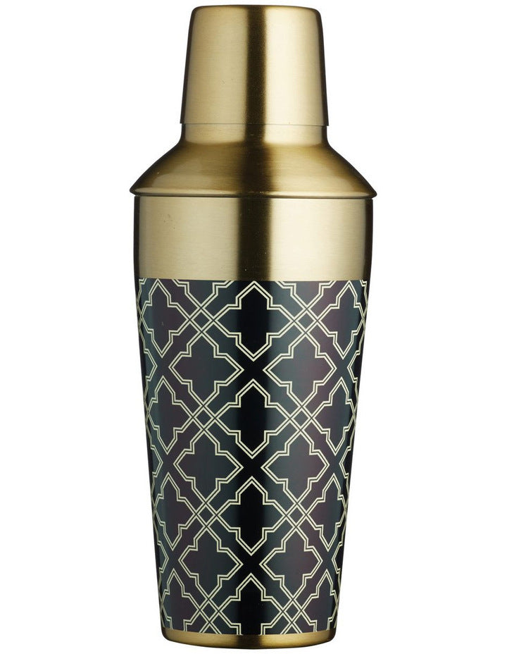 Barcraft Art Deco Cocktail Shaker 650mL