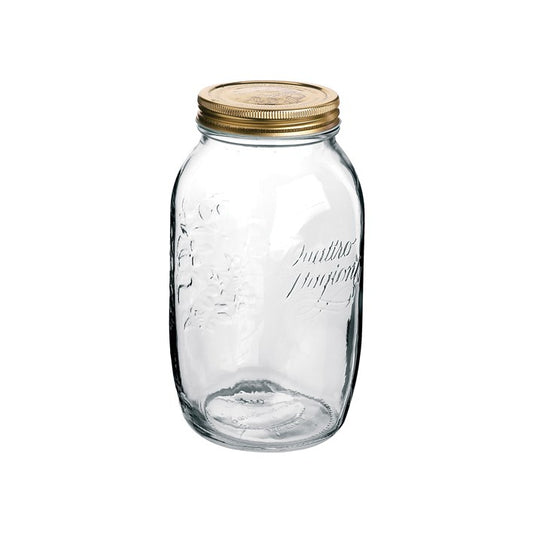 Bormioli Rocco Quattro Glass Jar 1.5Litres