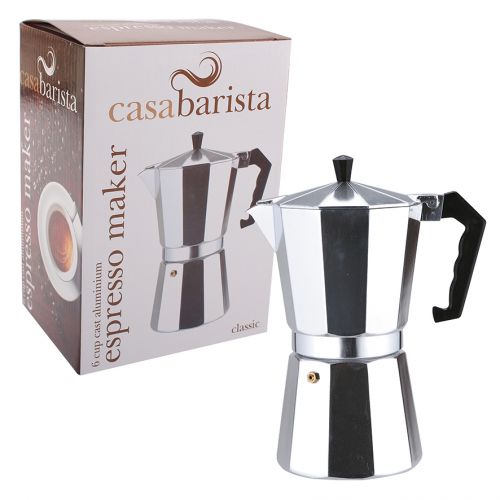 CLASSIC 9 CUP ESPRESSO MAKER ALUMINIUM