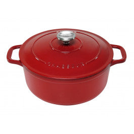 Chasseur Federation Red Round French Oven 26cm/5.2L