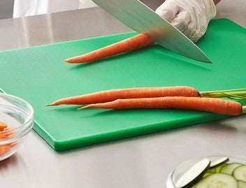 Chef Inox Cutting Board Polypropylene Green 23cm x 38cm