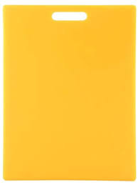 Chef Inox Cutting Board Polypropylene Yellow 23cm x 38cm