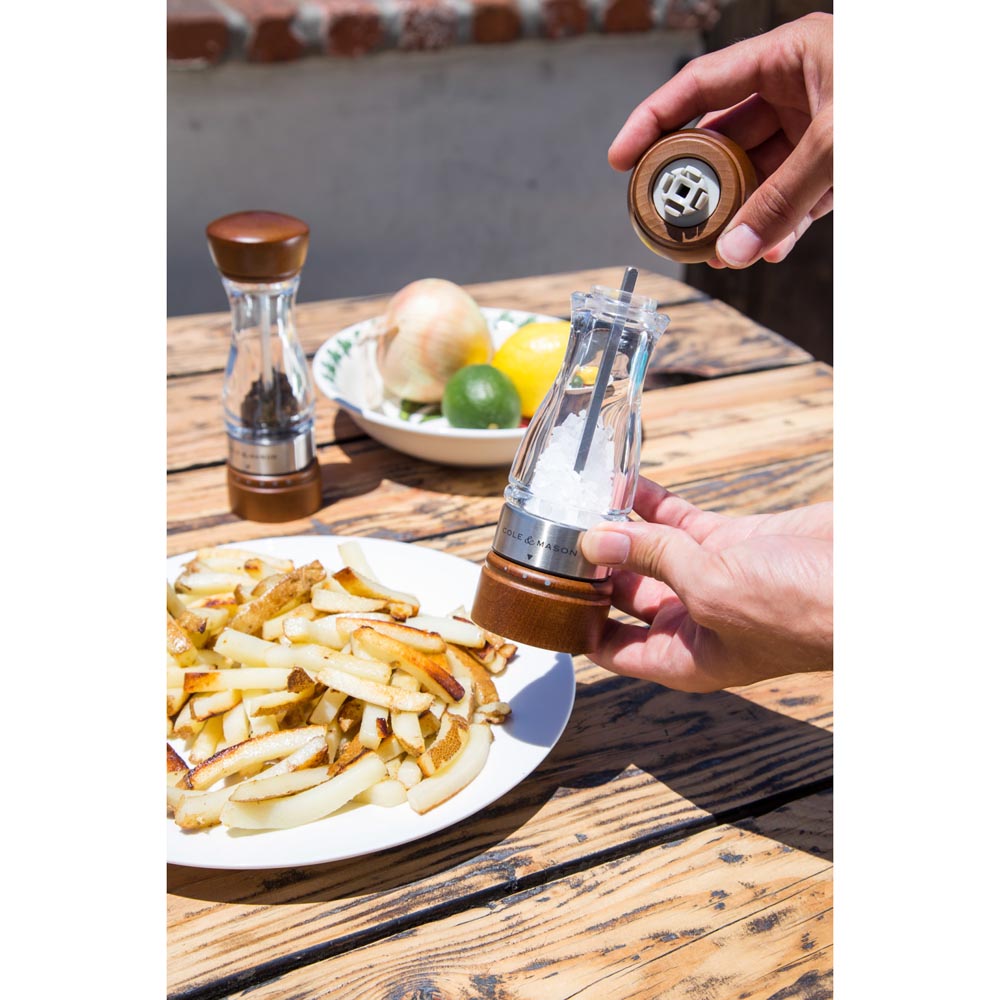 Cole & Mason Keswick Salt Mill Wood/Acrylic 18cm