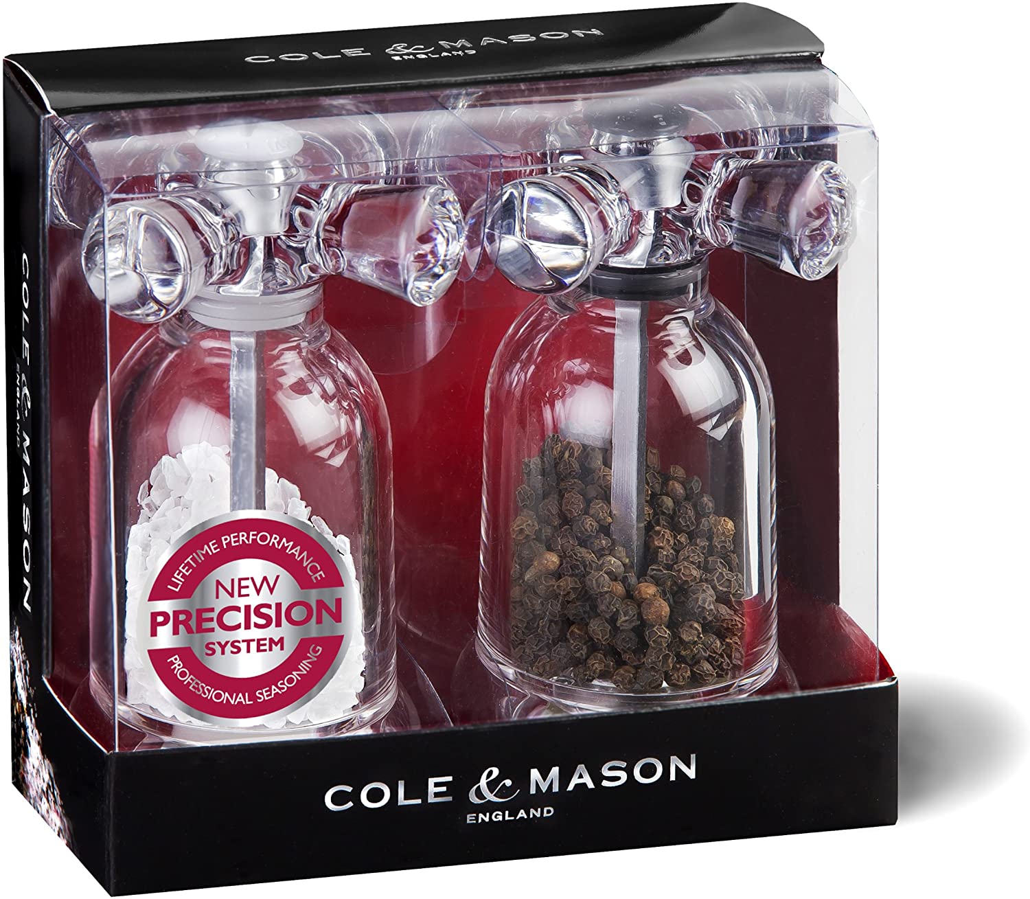 Cole & Mason Tap Salt & Pepper Set