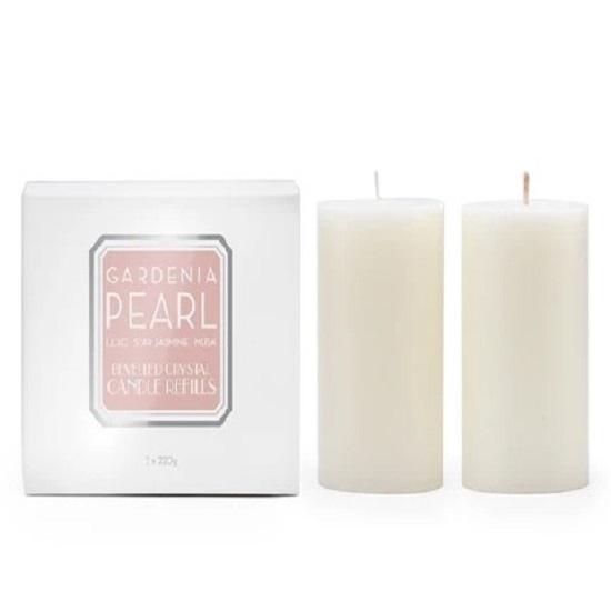 Crystal Refill Candle Gardenia Pearl 30Hours 220Grams
