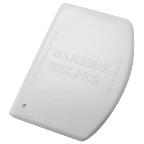 Cuisena Dough Scraper Bakers Helper Plastic