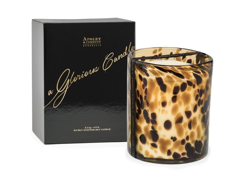 Apsley & Company Luxury Candle Vesuvius 15cm 180 hours 1.7kg
