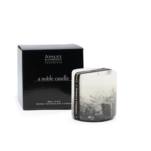 Luxury Eclipse Candle 50Hours White and Black 400Grams