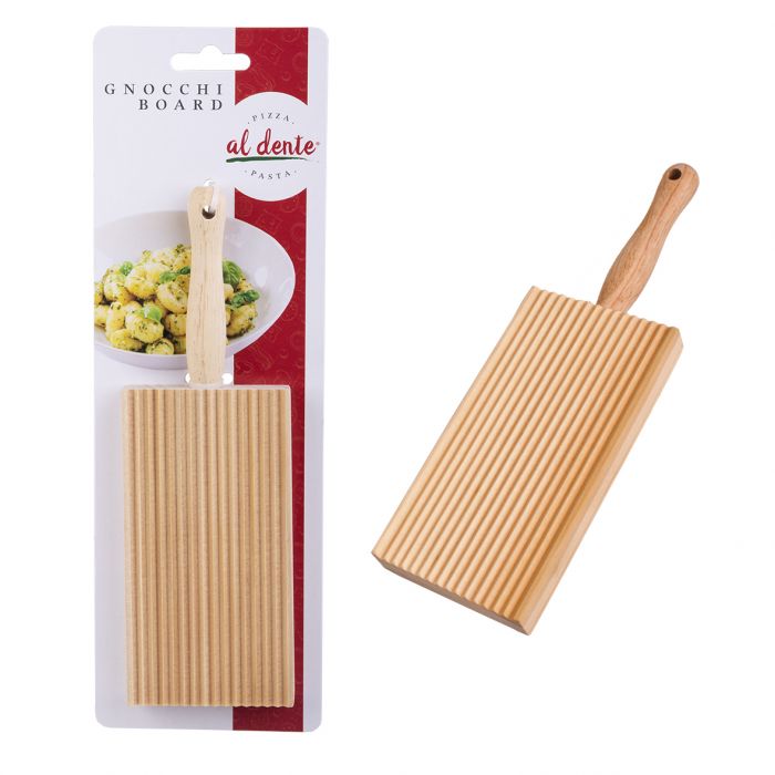 DLine Gnocchi Pasta Board Rubberwood