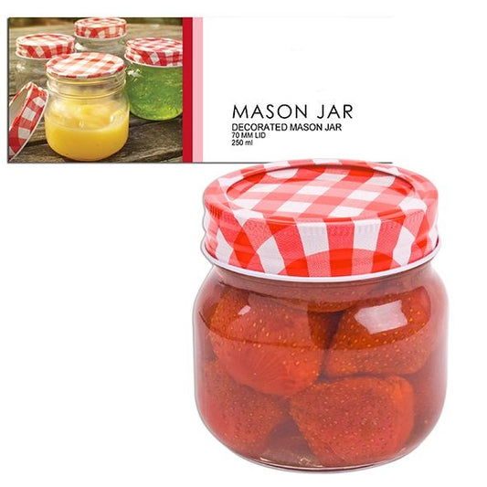 DLine Mason Preserving Glass Storage Jar 250ml