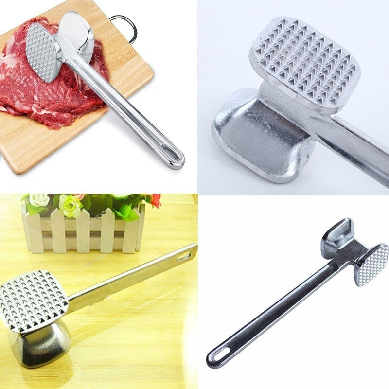 DLine Meat Mallet Tenderizer Large Aluminum