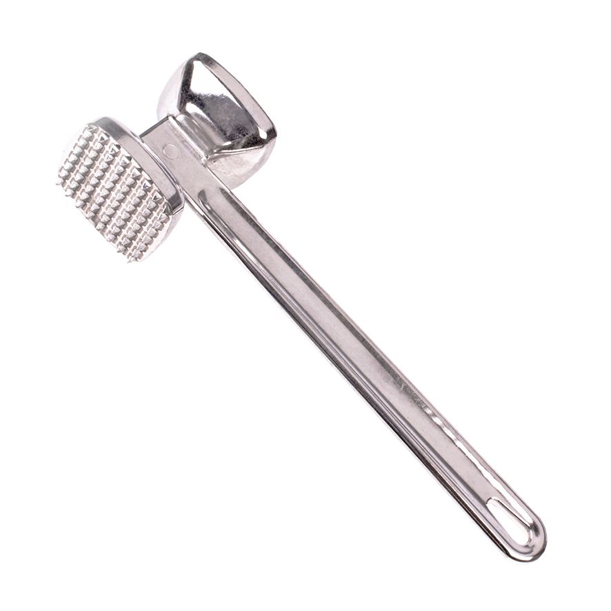 DLine Meat Mallet Tenderizer Large Aluminum