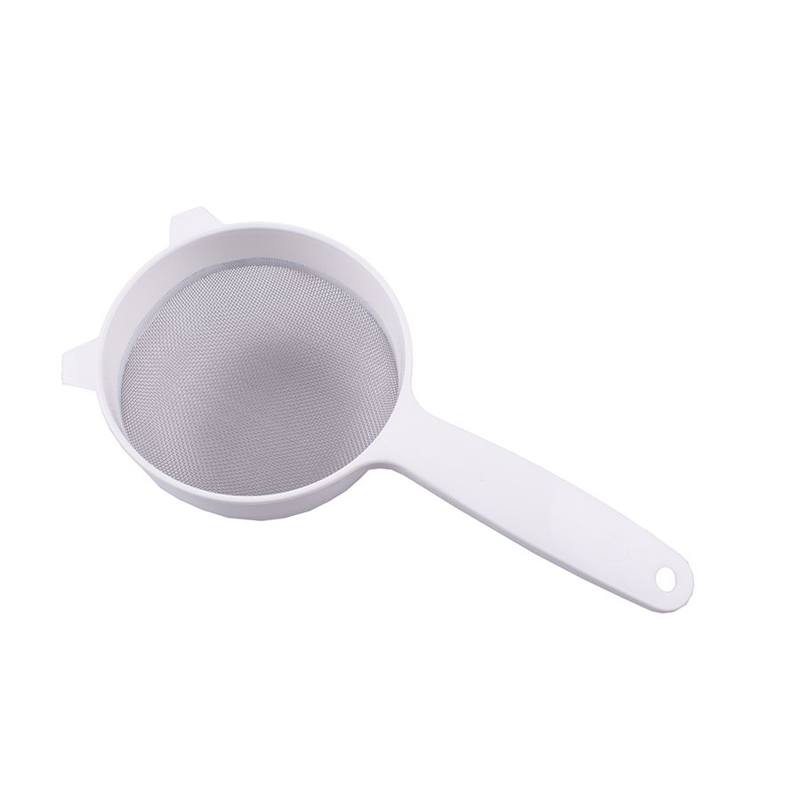 DLine Mesh Strainer White Plastic 12.5cm