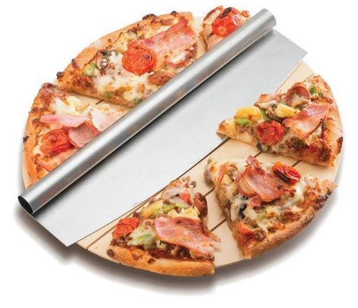 DLine Pizza Slicer Mezzaluna Stainless Steel 35cm