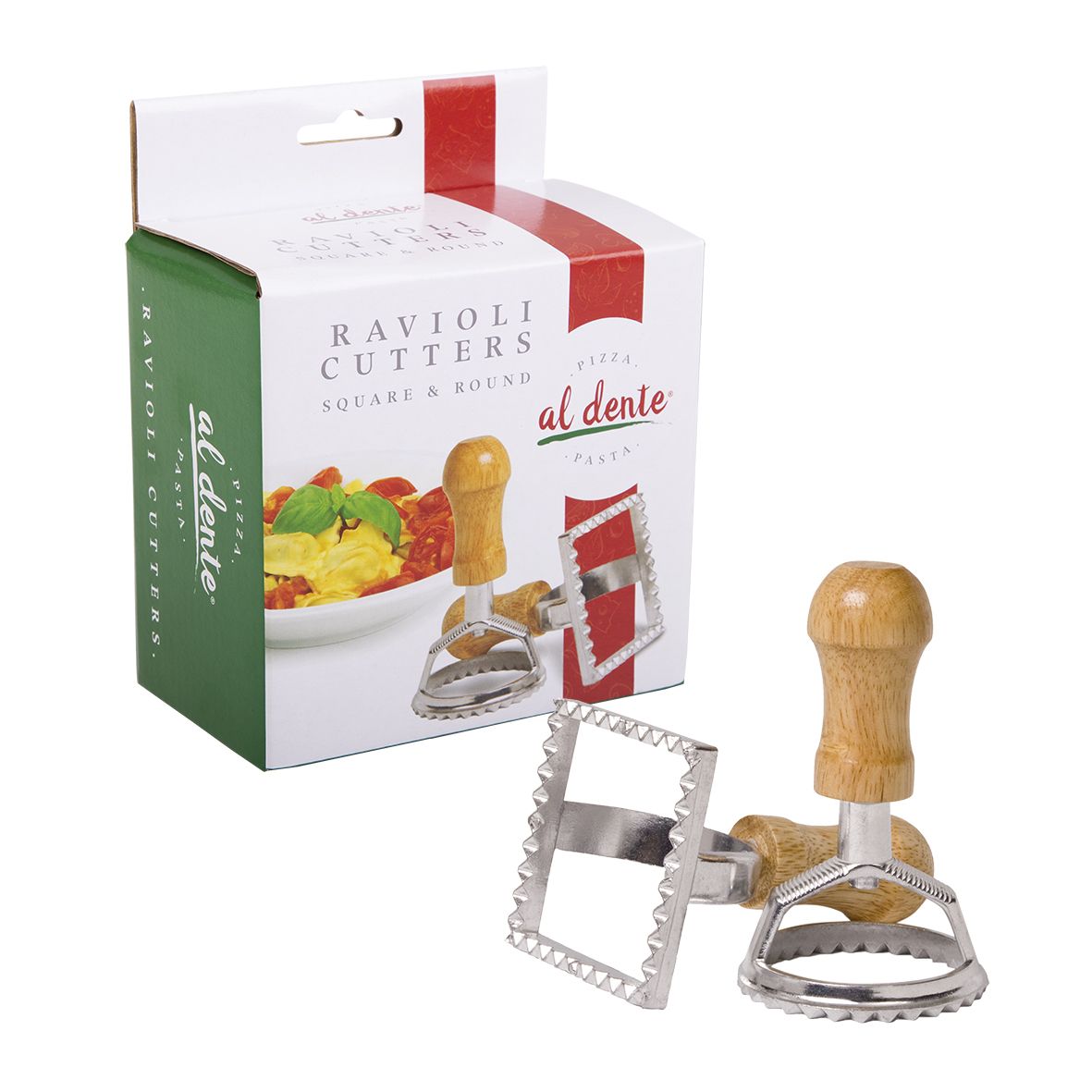 DLine Ravioli Pasta Cutter Set of 2 Pieces