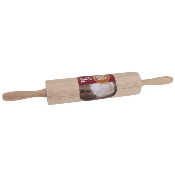 DLine Rolling Pin Rubberwood 45cm