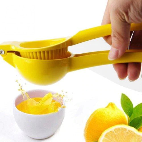 DLine Yellow Citrus Juicer Metal 7.5cm