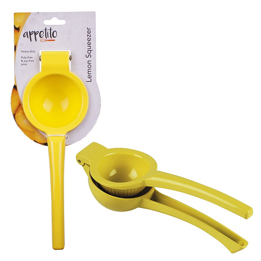 DLine Yellow Citrus Juicer Metal 7.5cm