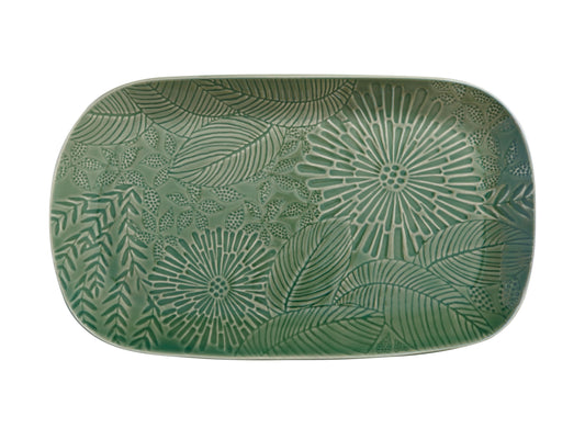 Maxwell Williams Panama Oblong Platter 39x23cm Kiwi