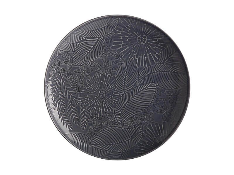 Maxwell Williams Panama Round Platter 36cm Grey