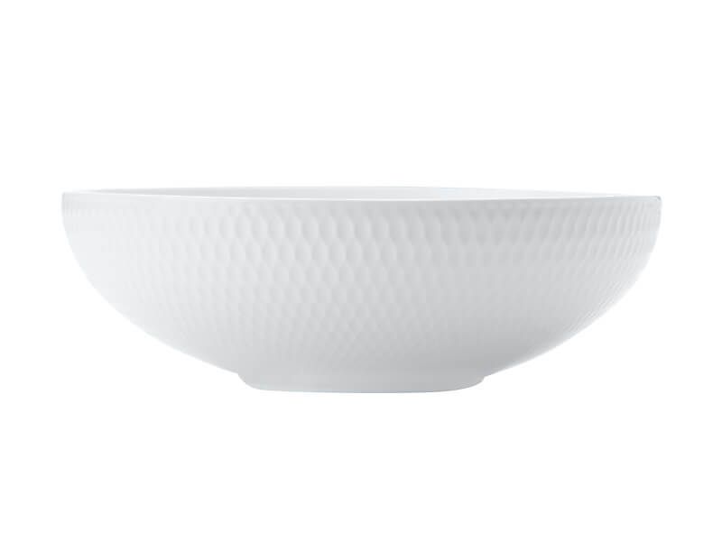 Maxwell and Williams White Basics Diamonds Coupe Bowl 22cm