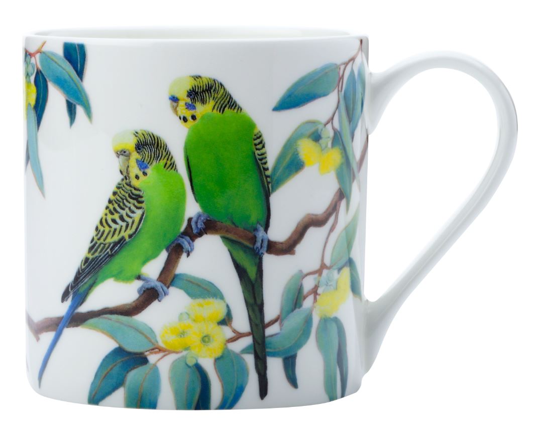 Maxwell and Williams Cashmere Birdsong Budgie Mug 350ml