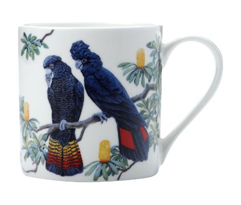 Maxwell and Williams Cashmere Cockatoo Birdsong Mug 350ml
