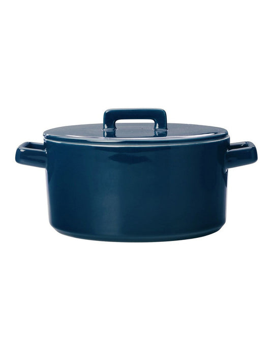 Epicurious Teal Round Casserole 1.3L