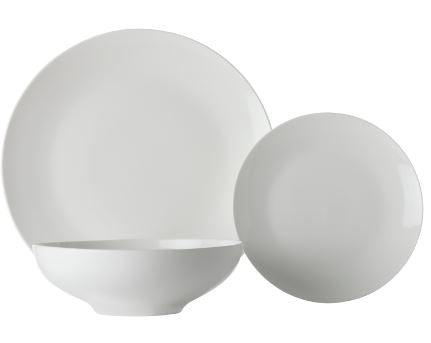 Maxwell & Williams White Basics Tribeca Coupe 18 Piece Dinner Set