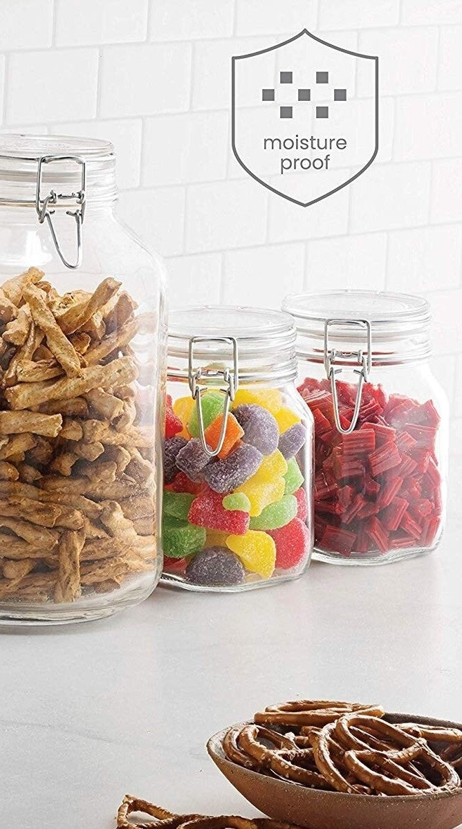 Fido Glass Storage Jar 750ml