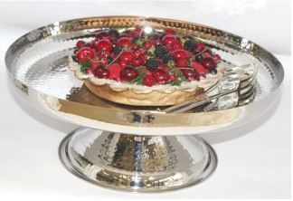 Flair Hammered Cake Stand