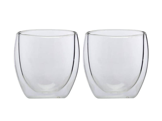 Maxwell and Williams Blend Double Wall Glass 250ml Set of 2 Pieces