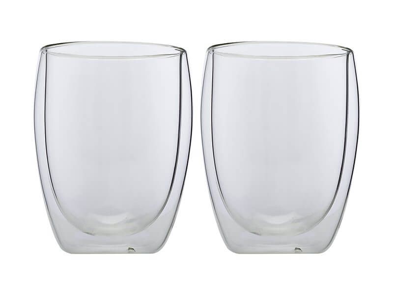 Maxwell and Williams Blend Double Wall Glass 350ml Set of 2 Pieces