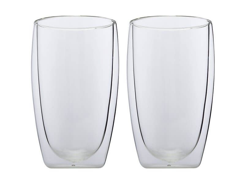 Maxwell and Williams Blend Double Wall Glass 450ml Set of 2 Pieces