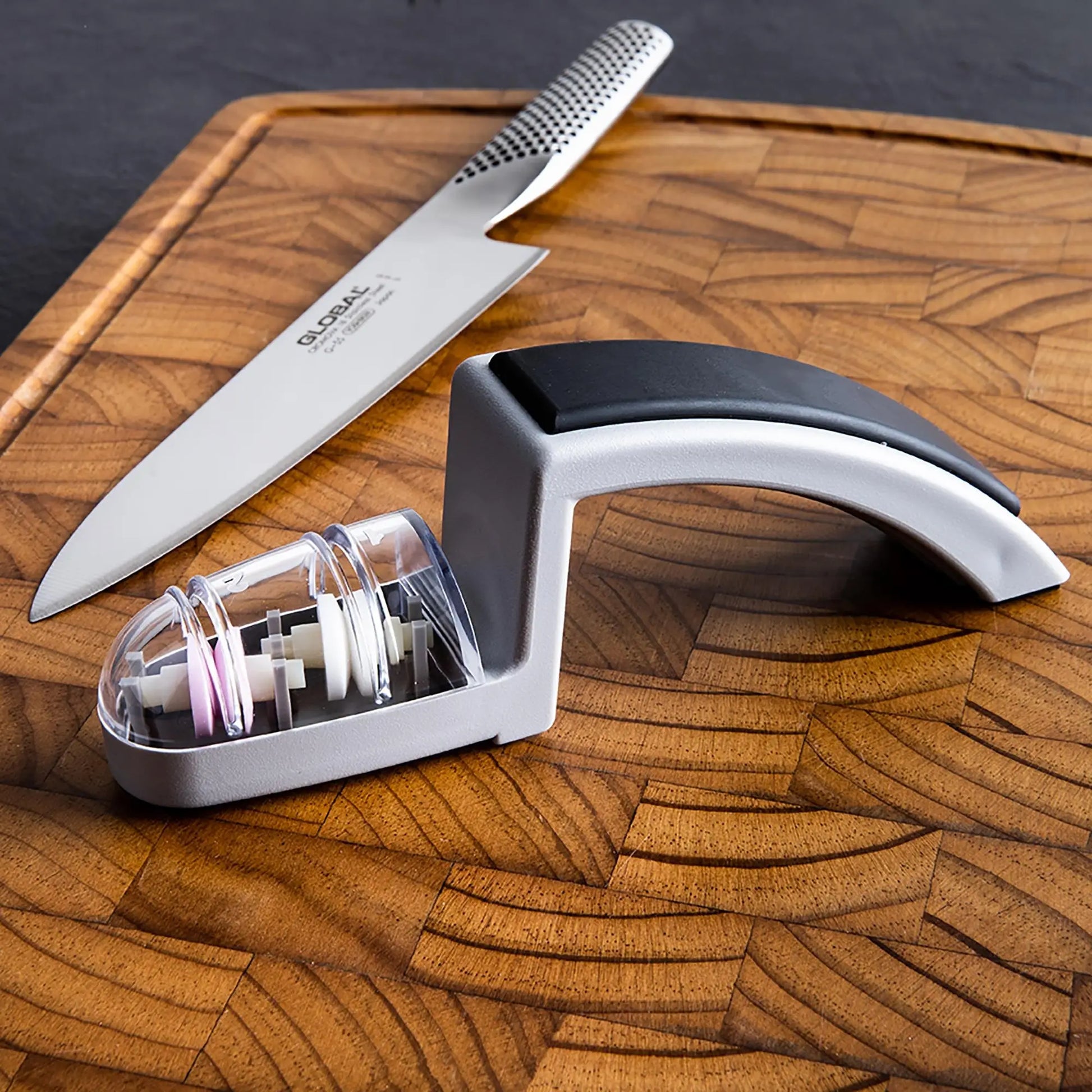 Global Minosharp Ceramic Wheel Sharpener