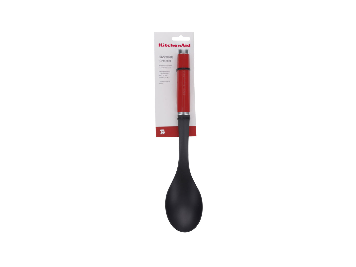 KitchenAid Non Stick Basting Spoon Red