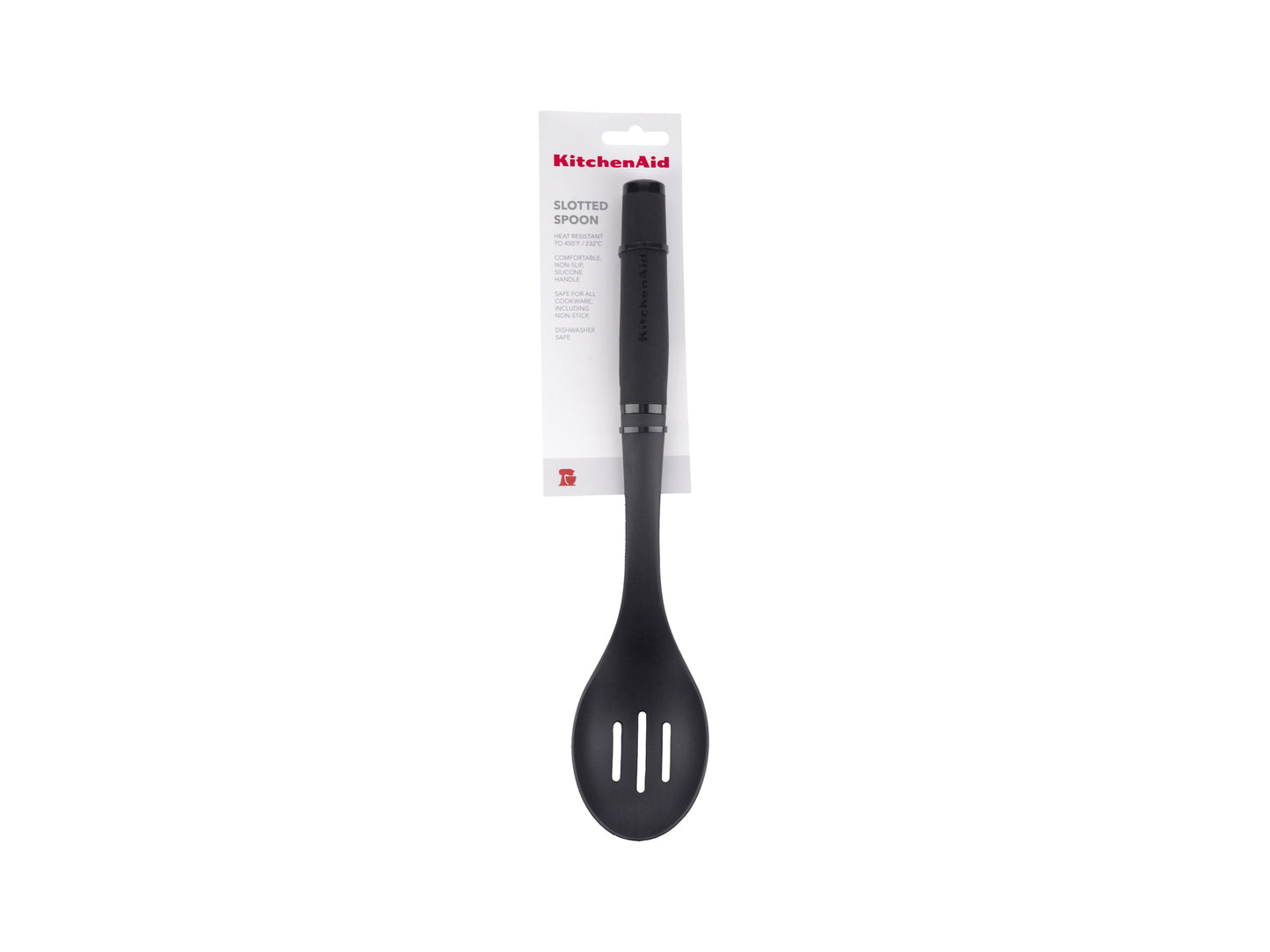 Kitchenaid Non Stick Slotted Spoon Black