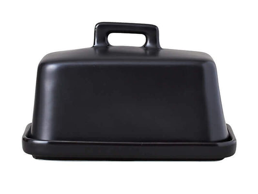 Maxwell and Williams Epicurious Butter Dish Black