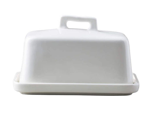 Maxwell and Williams Epicurious Butter Dish White