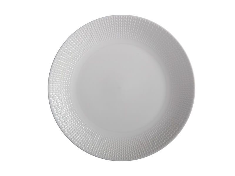 Casa Domani Corallo Dinner Plate White 27cm