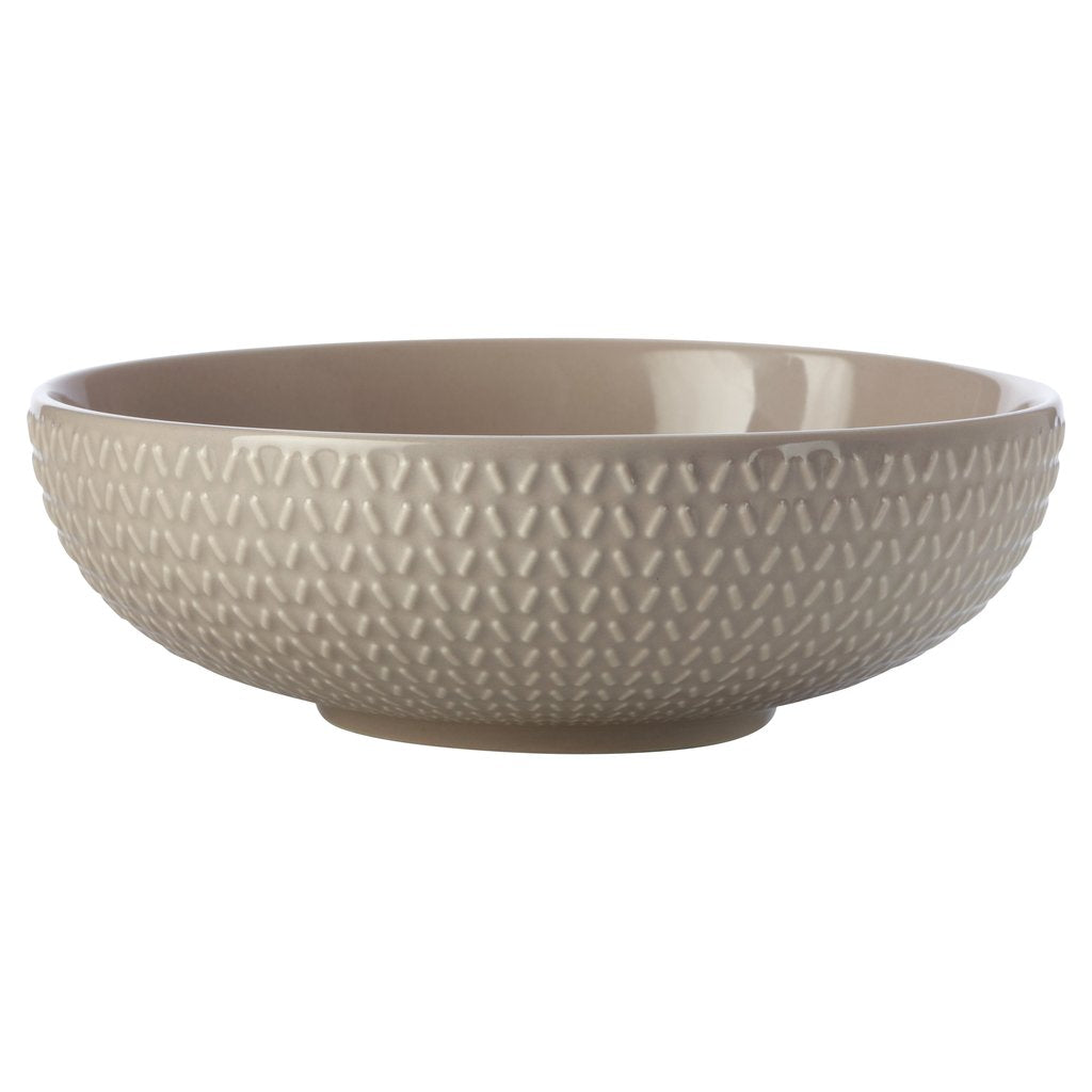 Casa Domani Corallo Coupe  Bowl Sand 16.5cm