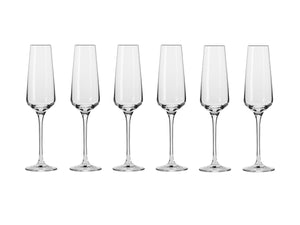 Eastland Flute Champagne Glasses Set of 16